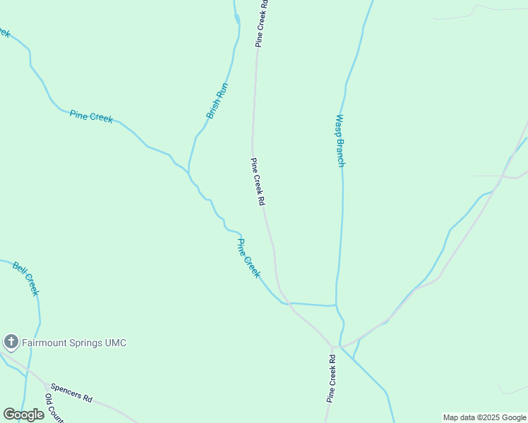map of restaurants, bars, coffee shops, grocery stores, and more near Pine Creek Rd in Benton