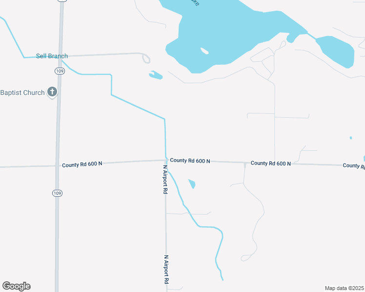map of restaurants, bars, coffee shops, grocery stores, and more near 579 East 600 North in Columbia City