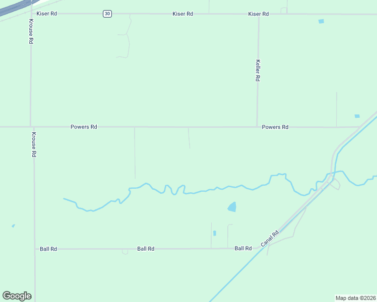 map of restaurants, bars, coffee shops, grocery stores, and more near 20690 Powers Road in Defiance