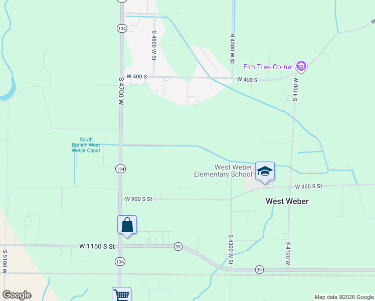 map of restaurants, bars, coffee shops, grocery stores, and more near 4462 West 900 South Street in Ogden