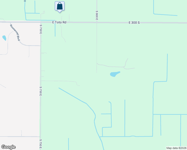 map of restaurants, bars, coffee shops, grocery stores, and more near 3455 South 800 East in Knox