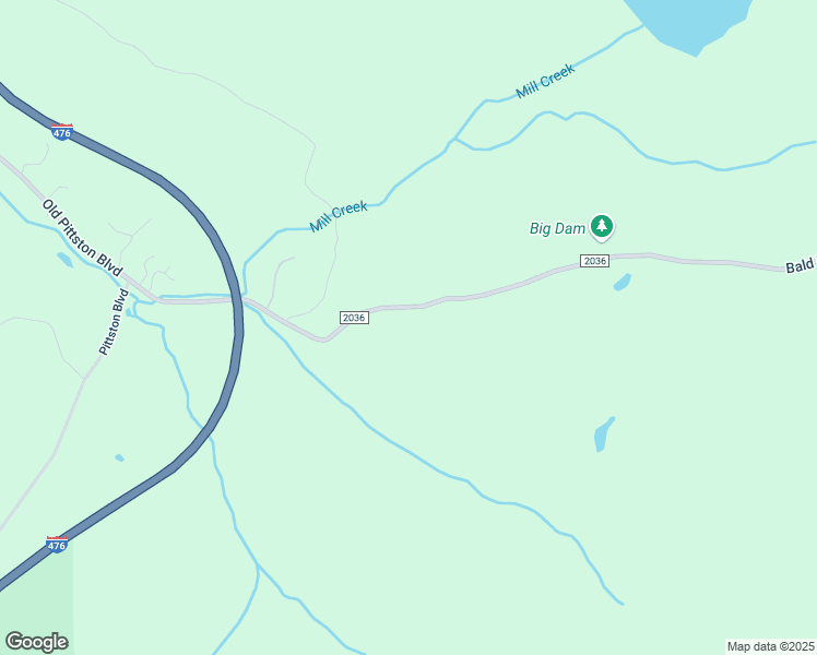 map of restaurants, bars, coffee shops, grocery stores, and more near 201-1149 Bald Mountain Road in Luzerne