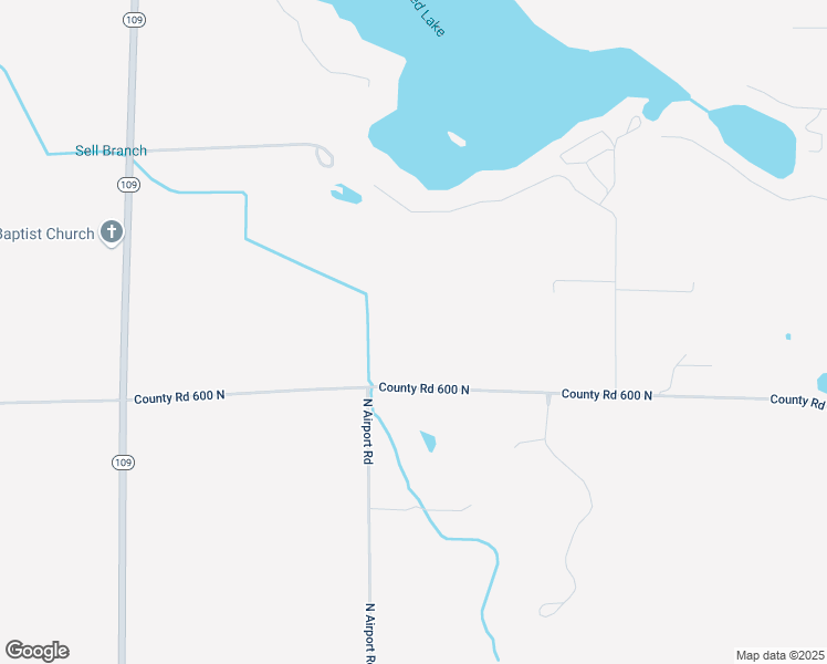 map of restaurants, bars, coffee shops, grocery stores, and more near 579 East 600 North in Columbia City