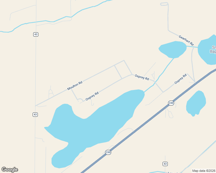 map of restaurants, bars, coffee shops, grocery stores, and more near 48 Osprey Road in Laramie