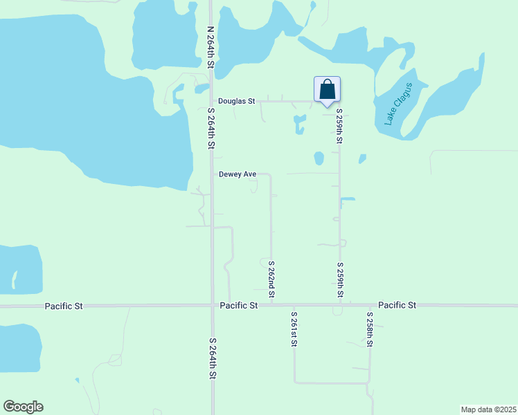 map of restaurants, bars, coffee shops, grocery stores, and more near 612 South 262nd Street in Waterloo