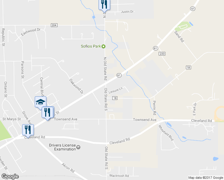 map of restaurants, bars, coffee shops, grocery stores, and more near 106 Leisure Lane in Norwalk