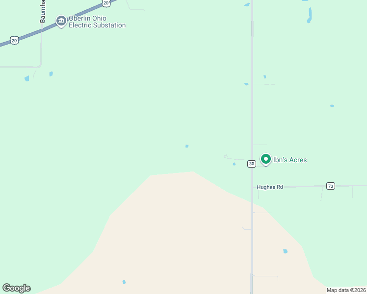 map of restaurants, bars, coffee shops, grocery stores, and more near 15846 Quarry Road in Oberlin