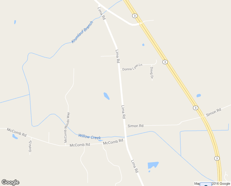 map of restaurants, bars, coffee shops, grocery stores, and more near 18007 Lima Road in Huntertown