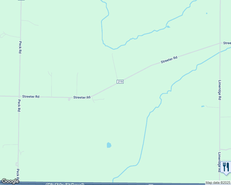 map of restaurants, bars, coffee shops, grocery stores, and more near 5412 Streeter Road in Mantua