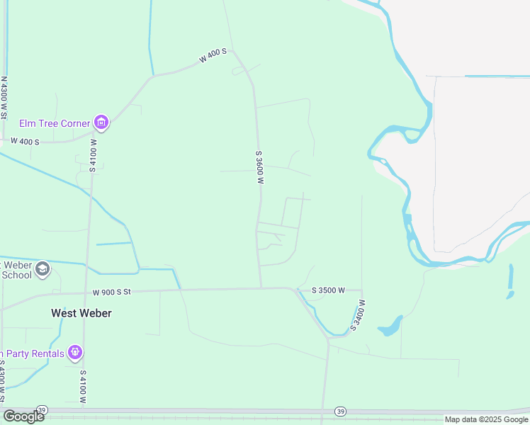map of restaurants, bars, coffee shops, grocery stores, and more near 702 South 3600 West in Ogden