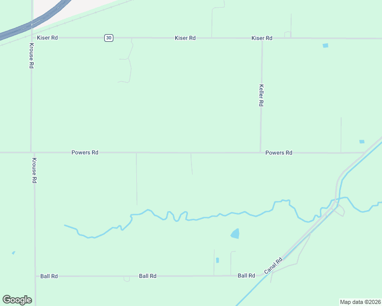 map of restaurants, bars, coffee shops, grocery stores, and more near 20690 Powers Road in Defiance