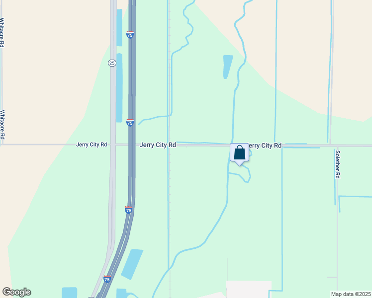 map of restaurants, bars, coffee shops, grocery stores, and more near 12671 Jerry City Road in Cygnet