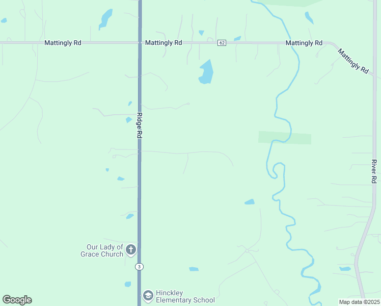 map of restaurants, bars, coffee shops, grocery stores, and more near 1490 Ridgemont Trail in Hinckley