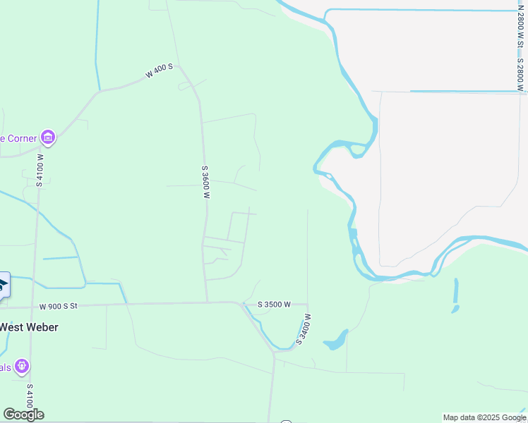 map of restaurants, bars, coffee shops, grocery stores, and more near 3508 West 675 South in Harrisville