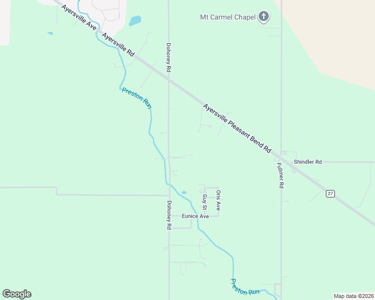 map of restaurants, bars, coffee shops, grocery stores, and more near 12985 Dohoney Road in Defiance