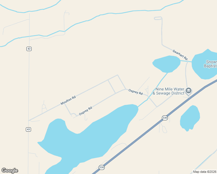 map of restaurants, bars, coffee shops, grocery stores, and more near Moulton Road in Laramie