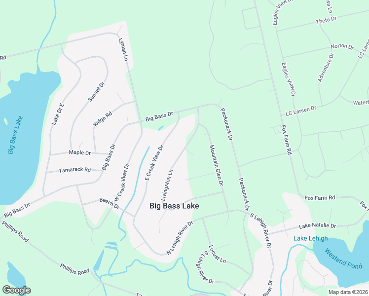 map of restaurants, bars, coffee shops, grocery stores, and more near Livingston Lane in Lackawanna County