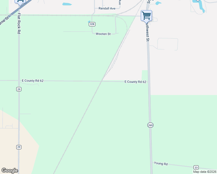 map of restaurants, bars, coffee shops, grocery stores, and more near 16634-16704 Seneca Co Line Road in Bellevue