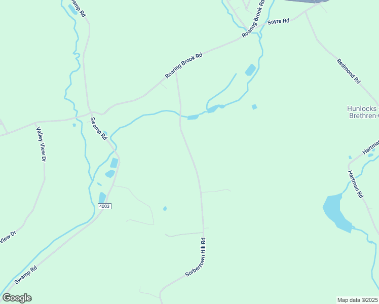 map of restaurants, bars, coffee shops, grocery stores, and more near Sorbertown Road in Luzerne