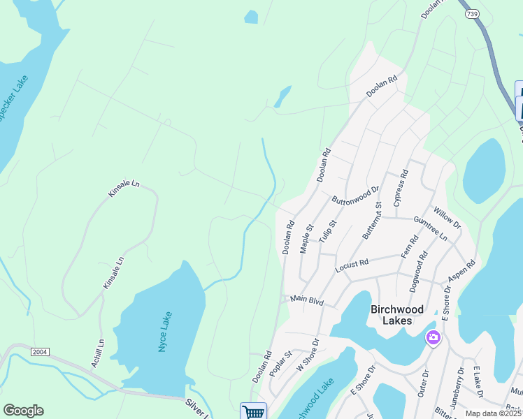 map of restaurants, bars, coffee shops, grocery stores, and more near 49 Meath Lane in Dingmans Ferry