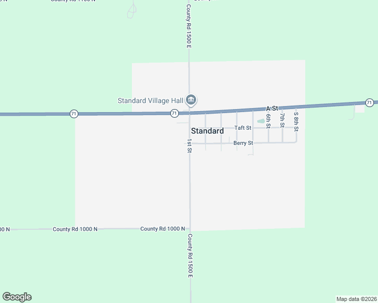 map of restaurants, bars, coffee shops, grocery stores, and more near in Standard