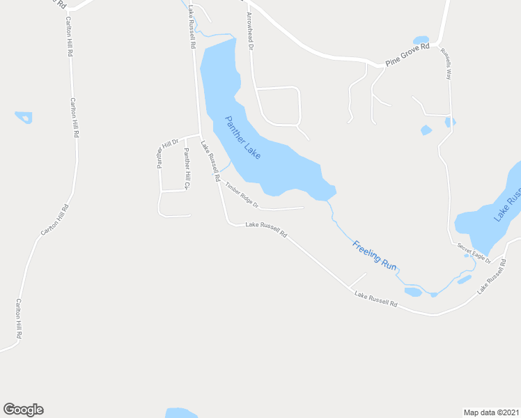 map of restaurants, bars, coffee shops, grocery stores, and more near Timber Ridge Drive in Newfoundland