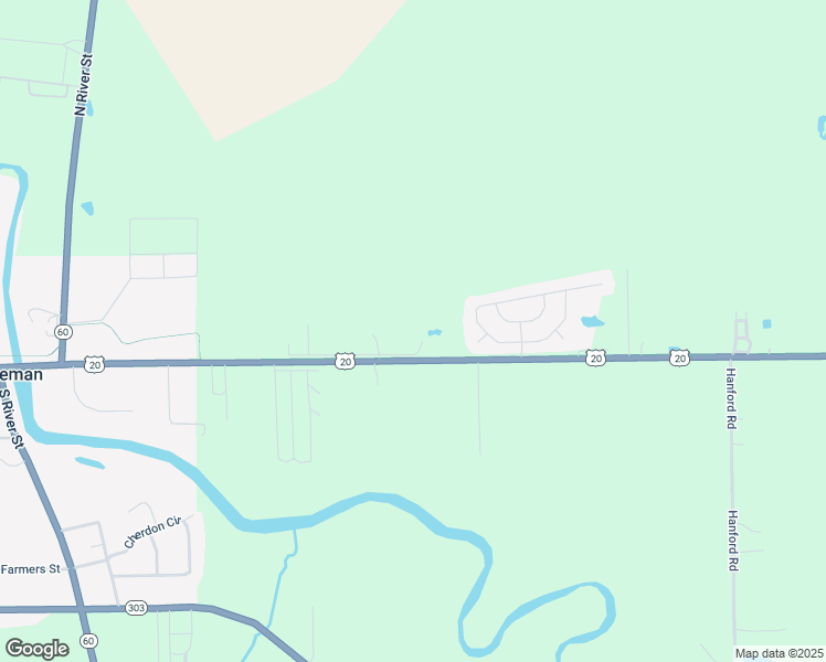 map of restaurants, bars, coffee shops, grocery stores, and more near 5688 U.S. 20 in Wakeman