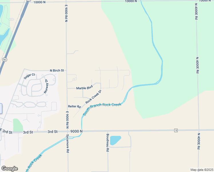 map of restaurants, bars, coffee shops, grocery stores, and more near 404 Mica Court in Manteno