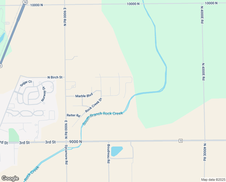 map of restaurants, bars, coffee shops, grocery stores, and more near 404 Mica Court in Manteno