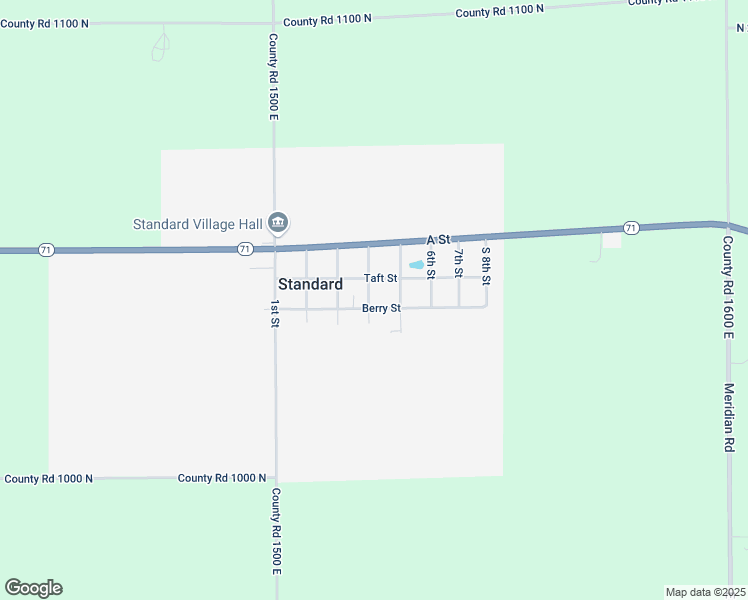 map of restaurants, bars, coffee shops, grocery stores, and more near 216 4th Street in Standard