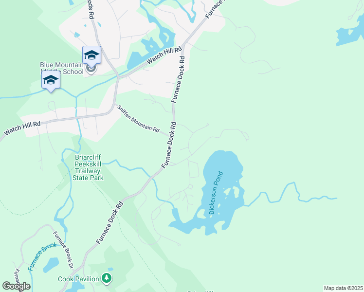 map of restaurants, bars, coffee shops, grocery stores, and more near 4 Goldman Court in Cortlandt