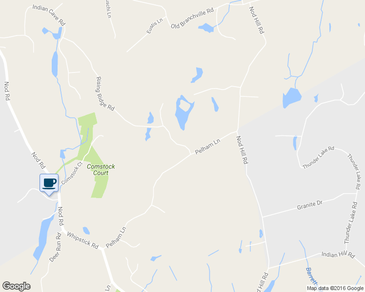 map of restaurants, bars, coffee shops, grocery stores, and more near 9 Beechwood Lane in Ridgefield