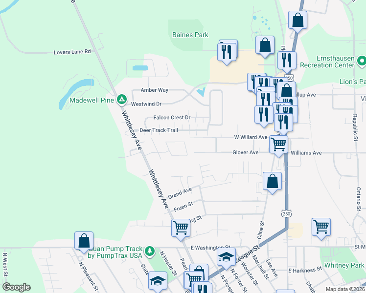 map of restaurants, bars, coffee shops, grocery stores, and more near 43 Key Drive in Norwalk