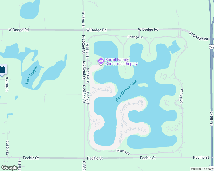 map of restaurants, bars, coffee shops, grocery stores, and more near 24936 Farnam Circle in Waterloo