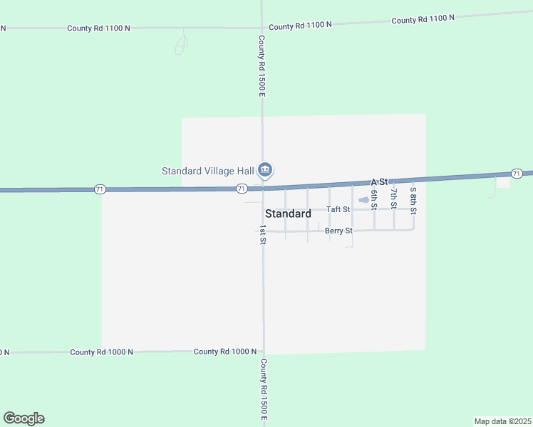 map of restaurants, bars, coffee shops, grocery stores, and more near 216 1st Street in Standard