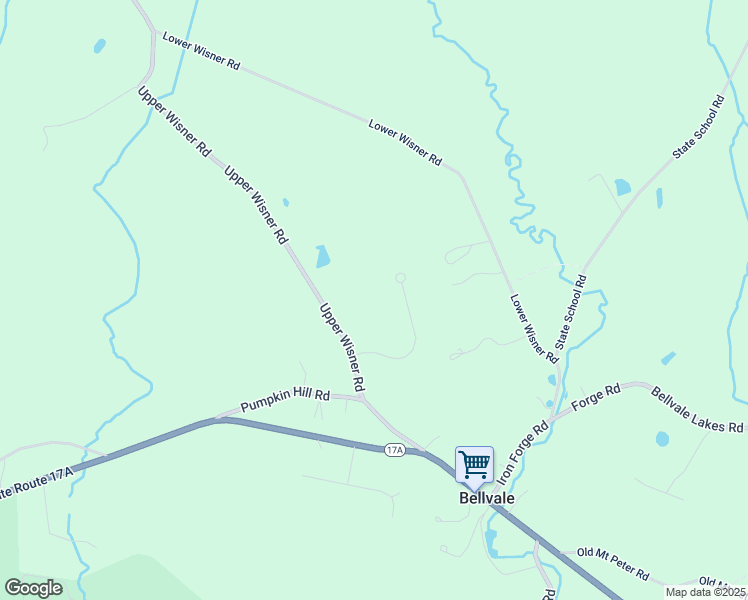 map of restaurants, bars, coffee shops, grocery stores, and more near 19 Canterbury Lane in Warwick