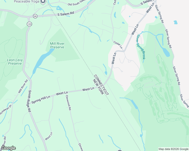 map of restaurants, bars, coffee shops, grocery stores, and more near 384 West Lane in Ridgefield