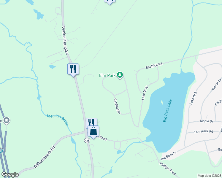 map of restaurants, bars, coffee shops, grocery stores, and more near 2220-2230 Blue Jay Lane in Lackawanna