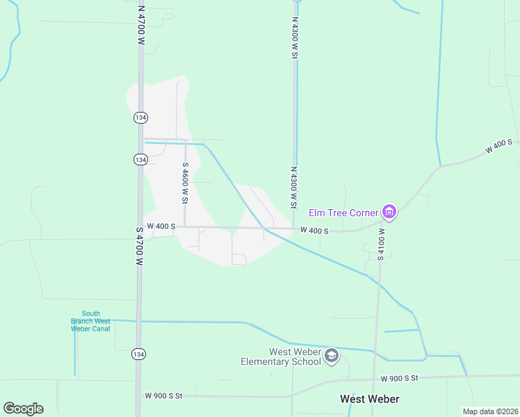 map of restaurants, bars, coffee shops, grocery stores, and more near 352 South 4350 West in Harrisville