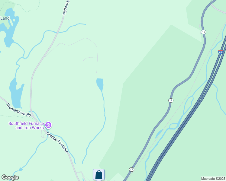 map of restaurants, bars, coffee shops, grocery stores, and more near 985 New York 17 in Southfields