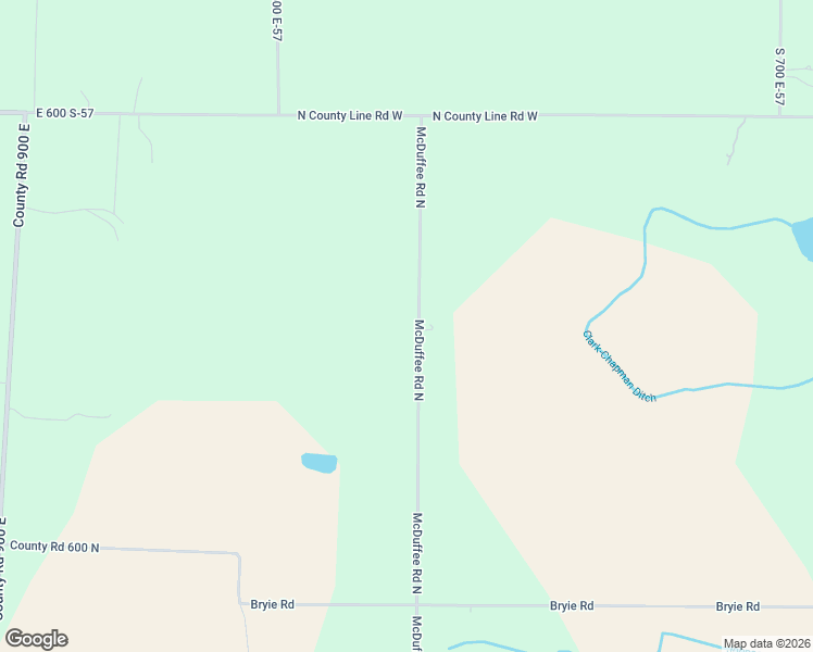 map of restaurants, bars, coffee shops, grocery stores, and more near 18706 McDuffee Road in Churubusco