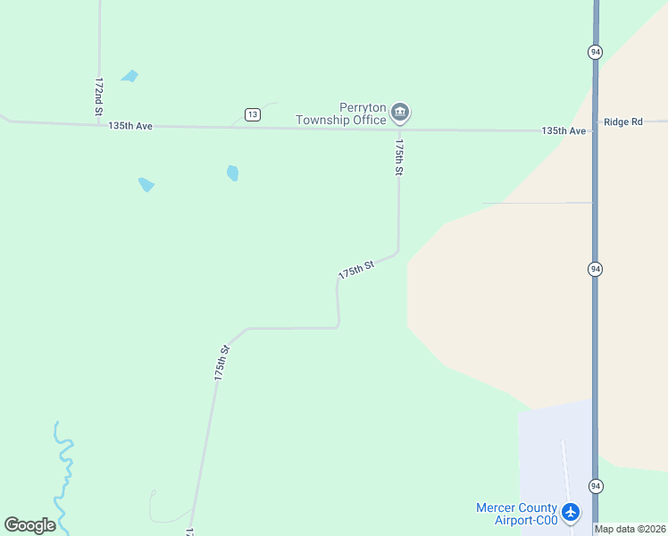 map of restaurants, bars, coffee shops, grocery stores, and more near 1326 175th Street in Aledo