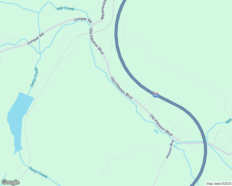 map of restaurants, bars, coffee shops, grocery stores, and more near Bald Mountain Road in Luzerne County