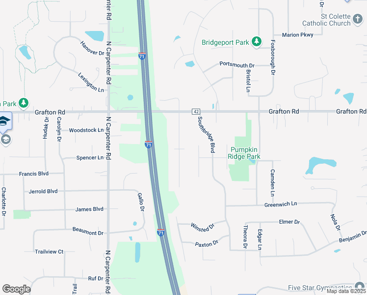 map of restaurants, bars, coffee shops, grocery stores, and more near 633 Maplewood Avenue in Brunswick