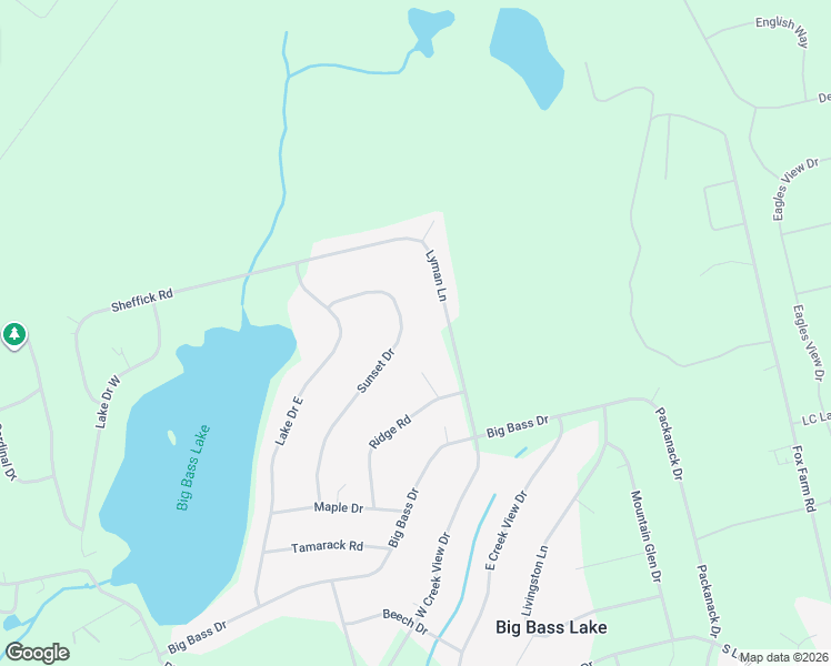 map of restaurants, bars, coffee shops, grocery stores, and more near 854 Sunset Drive in Gouldsboro