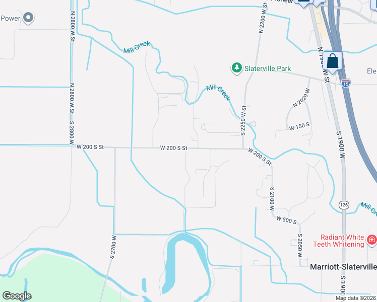 map of restaurants, bars, coffee shops, grocery stores, and more near 2425 West 200 South Street in Ogden