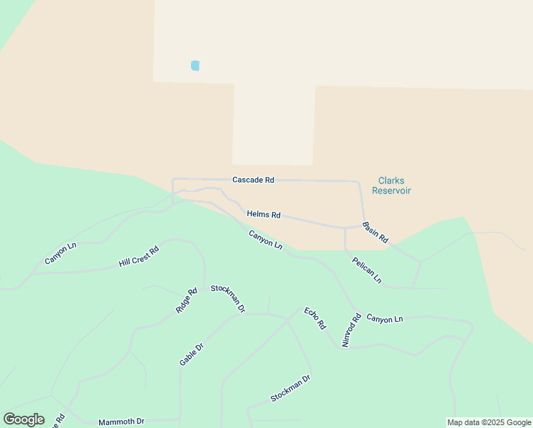 map of restaurants, bars, coffee shops, grocery stores, and more near Helms Road in Modoc County