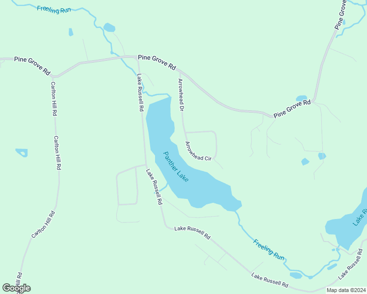 map of restaurants, bars, coffee shops, grocery stores, and more near 135 Arrowhead Circle in Newfoundland