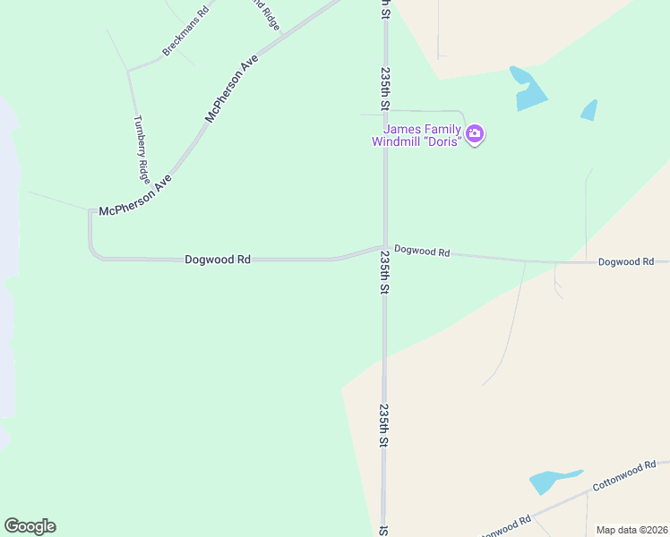 map of restaurants, bars, coffee shops, grocery stores, and more near 23393 Dogwood Road in Council Bluffs