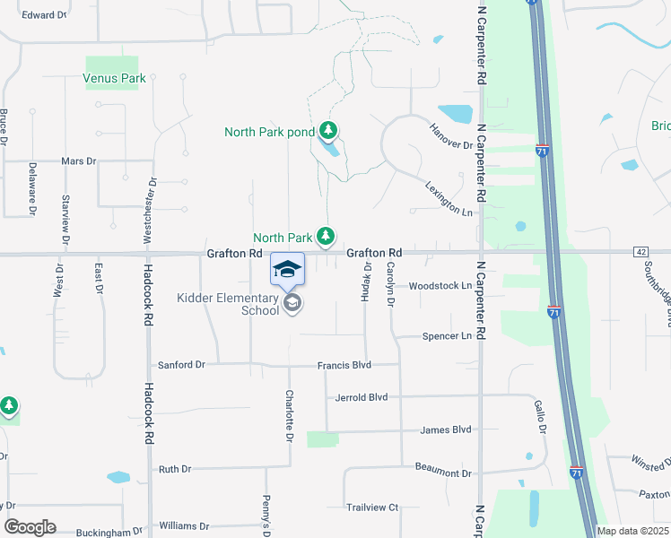 3582 Grafton Road, Brunswick OH Walk Score